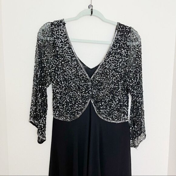 JKARA Sequin Long Evening Gown - Picture 3 of 11
